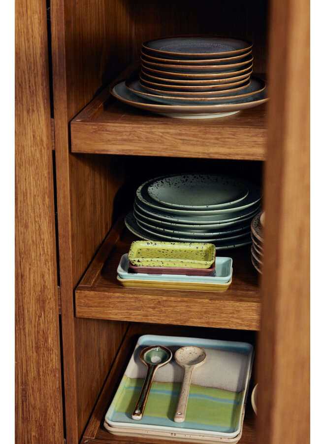 70s ceramics serving spoons