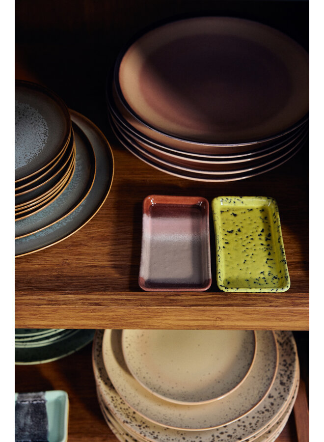 70s ceramics XS dish - Bloom