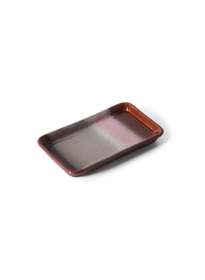 70s ceramics XS dish - Bloom