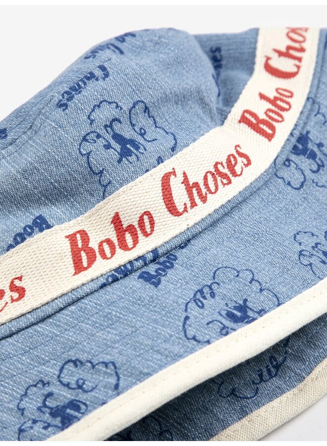 Pickles the Dog all over Bucket hat