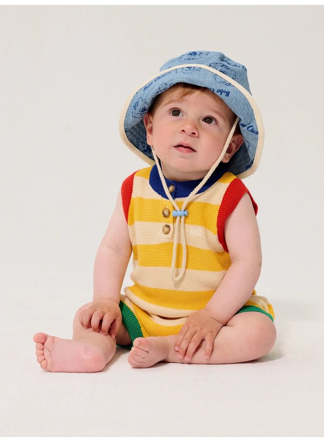 Pickles the Dog all over Bucket hat