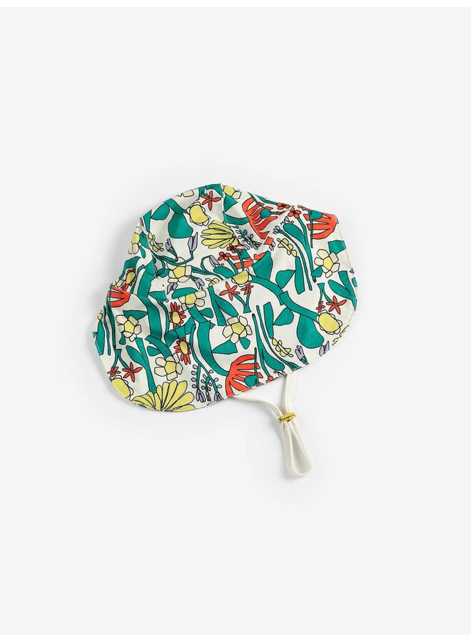 Color herbalist all over swim cap