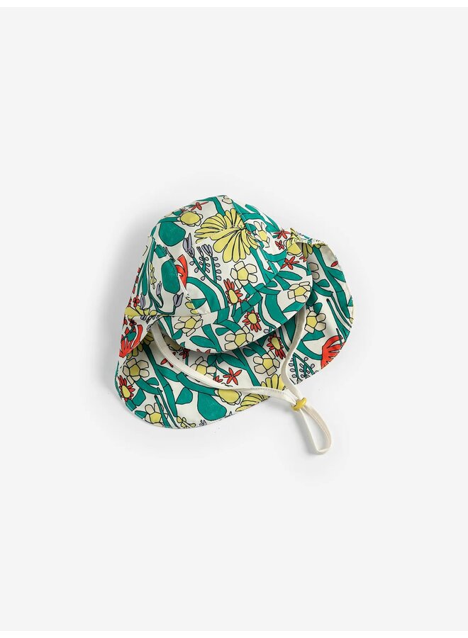 Color herbalist all over swim cap