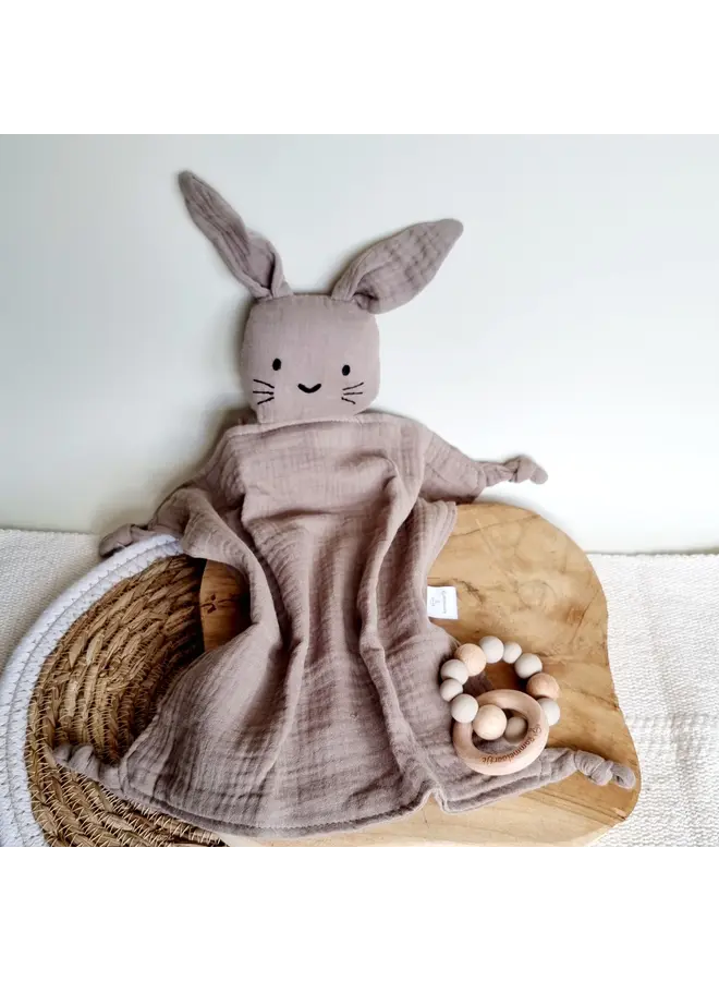 Muslin cuddly toy