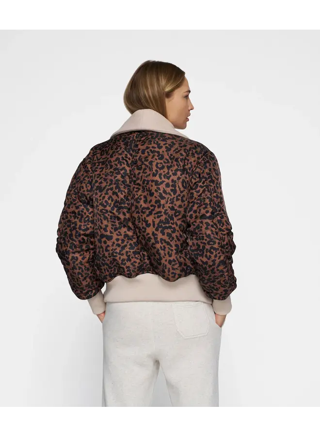 Reversible Bomber jacket – Leopard – Soft Kit