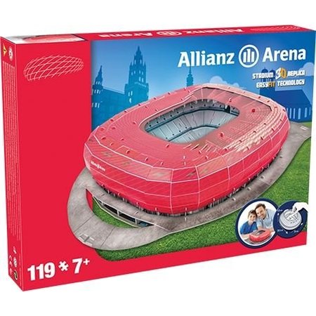 Bayern Munchen Puzzel Bayern Munchen rd: Allianz Arena 118 stukjes