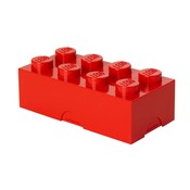 Lunchbox LEGO brick 8 rood