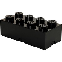 Opbergbox LEGO brick 8 zwart