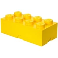 Opbergbox LEGO brick 8 geel