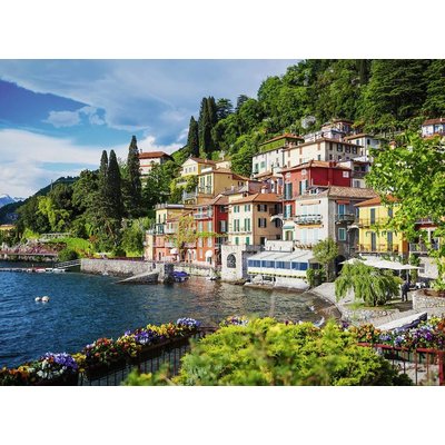 Ravensburger Puzzel Lake Como Italie: 500 stukjes