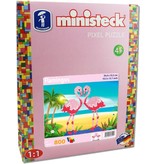 Ministeck Flamingo´s Ministeck 800-delig