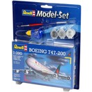 Revell Modelsets Model Set Boeing 747-200 Revell: schaal 1:390