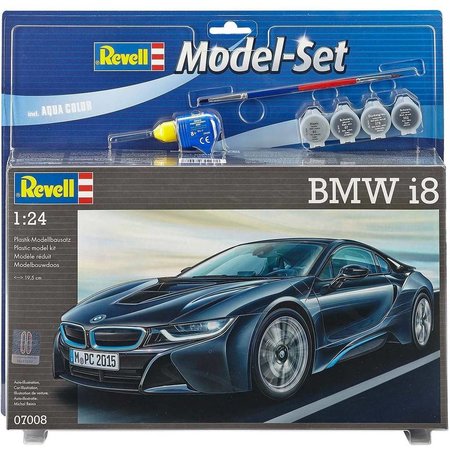 Revell Modelsets Model Set BMW i8 Revell: schaal 1:24