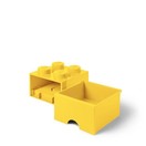 LEGO License Opberglade Lego brick 4 geel