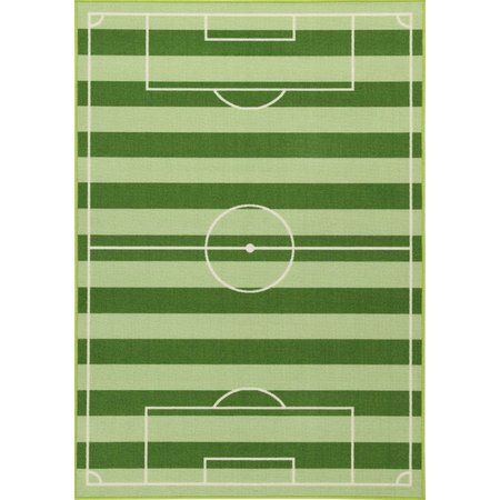 Non-License Vloerkleed Football: 140x80 cm