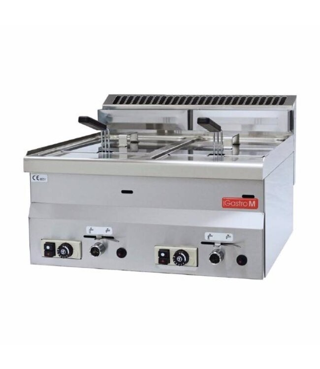 Gastro M Gas friteuse Gastro M 600 - 2x 8L - aardgas