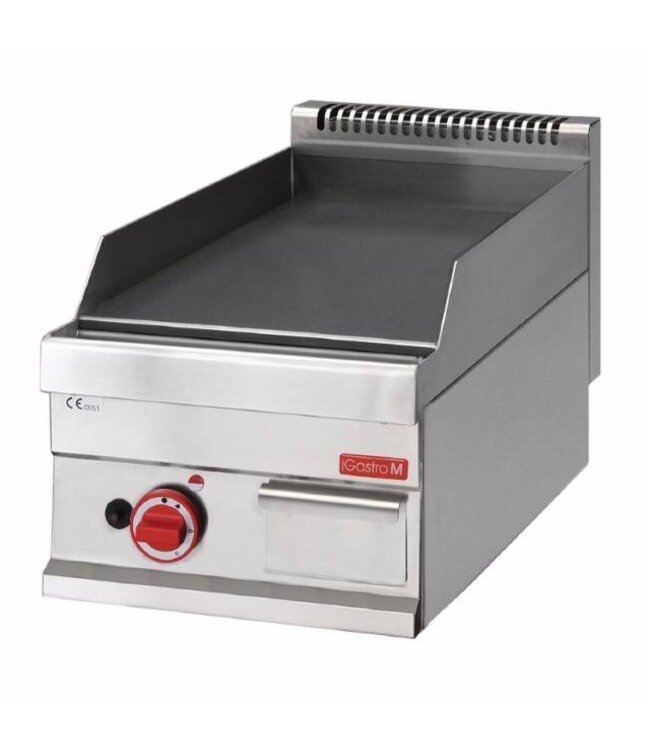 Gastro M Bakplaat gas Gastro M 650 | glad | aardgas | 5,7kW | (H)28x(B)40x(D)65