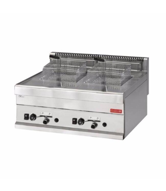 Gas friteuse Gastro M 650 - 2x 8L - aardgas