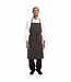 Whites Halterschort Chef - zwart wit