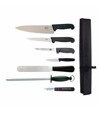 Victorinox Messenset Victorinox - 7 delig met 21cm koksmes