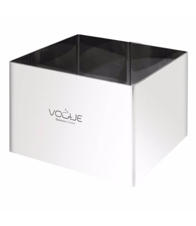 Vierkante mousse ring - 80mm x 80mm x 60mm