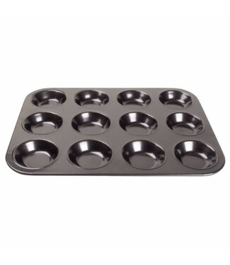 Antikleef mini muffin bakplaat - 12 vormen