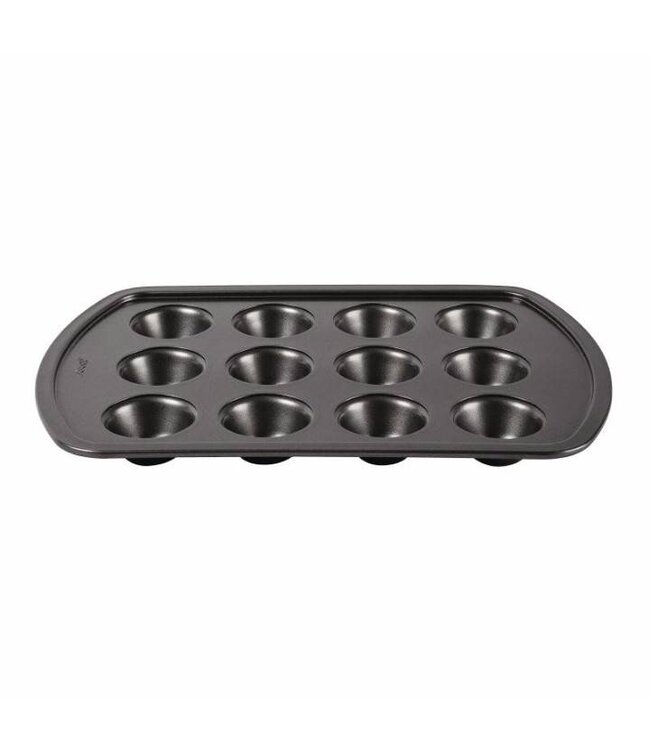 Antikleef patisserievorm - 12 muffins Ø45mm