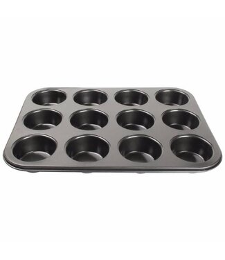 Antikleef muffin bakplaat - 12x