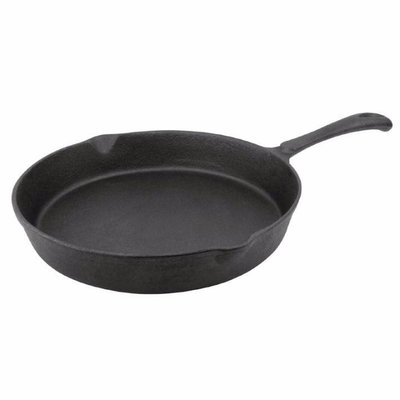 Gietijzeren pan - glad - Ø25,5cm