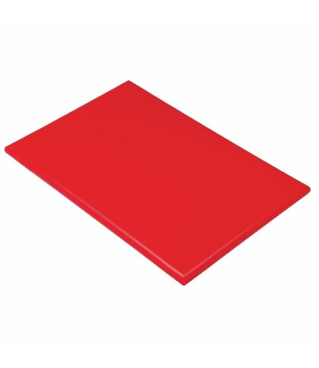 Snijplank HDPE - 45x30x2,5cm - rood