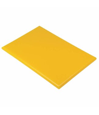 Hygiplas Snijplank HDPE - 45x30x2,5cm - geel