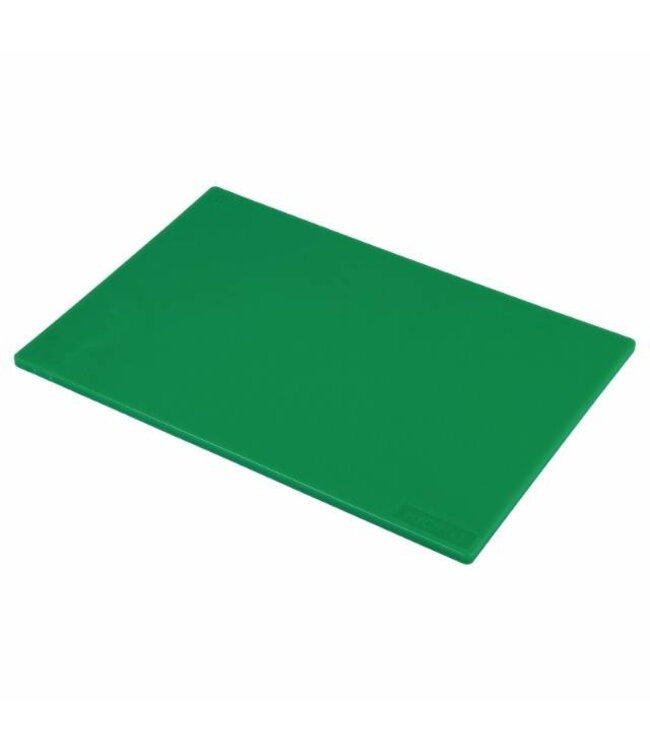 Hygiplas Kleurcode snijplank - groen - 45x30x1,2cm