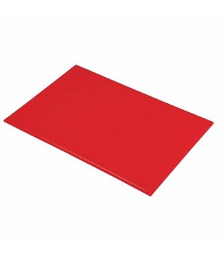 Hygiplas Snijplank anti-bacterie - 46x30x1,2cm - rood