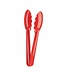 Hells Tools Serveertang hittebestendig - glasvezel nylon - rood