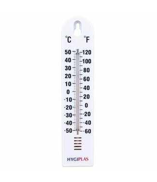 Hygiplas Muurthermometer -40 tot 50 graden