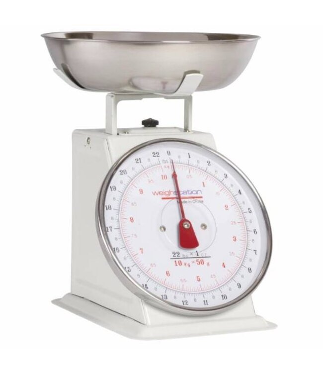 Keuken weegschaal RVS - tot 10kg - per 50 gram