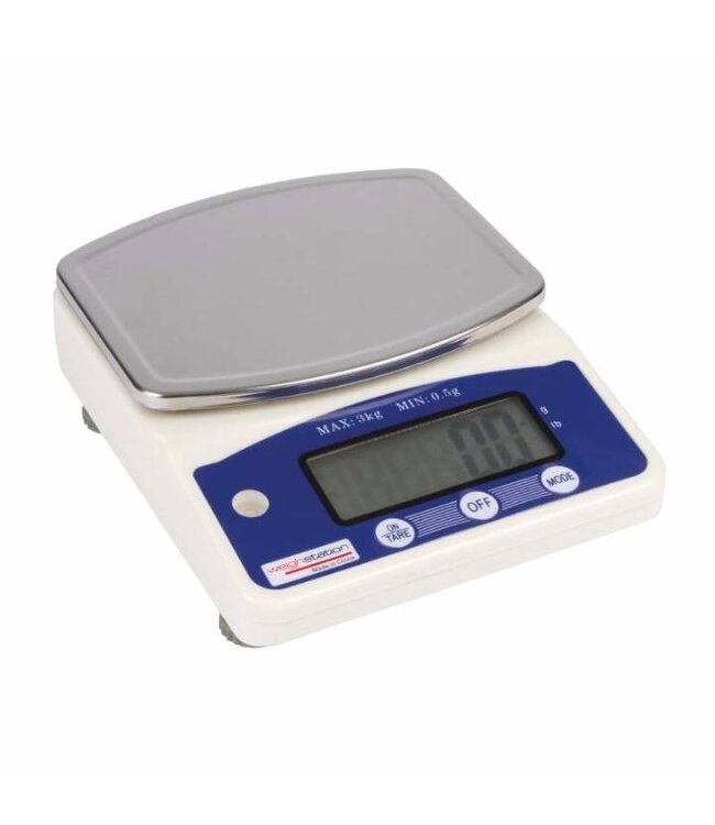 Weigh Station Elektronische weegschaal - tot 3kg - per 0,5 gram