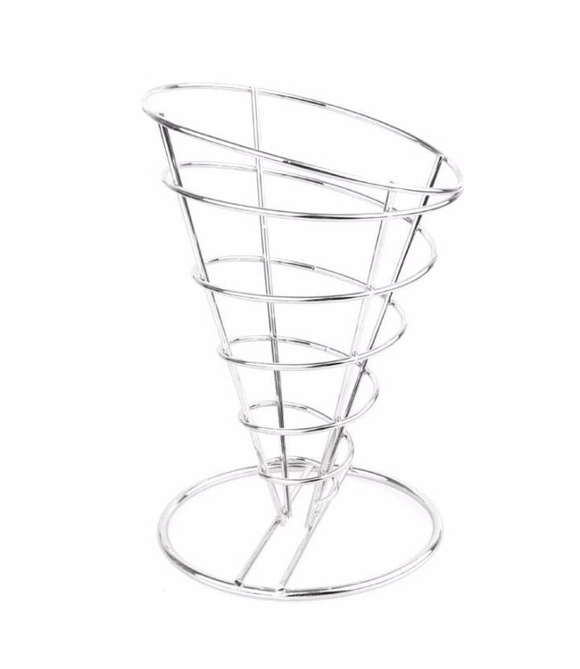 Friteszakhouder RVS - glans