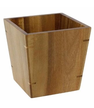 Houten display bak - 13x13x13cm