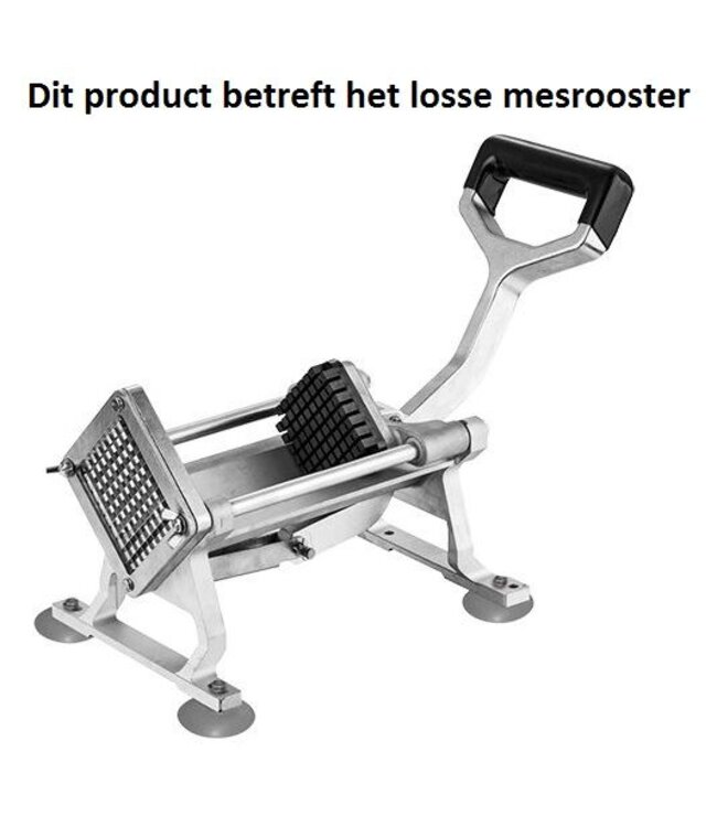 Mesrooster frietsnijder Quick - 12x12mm