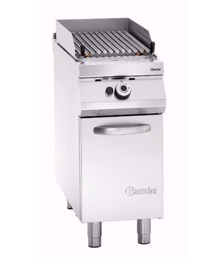 Bartscher Gas lavasteengrill Bartscher 900 master - 40x90cm - aardgas