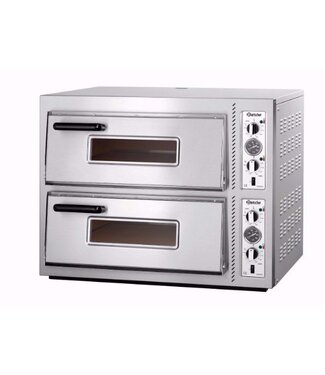 Bartscher Pizza oven NT 622VS - 2x 4 pizza's tot Ø30cm