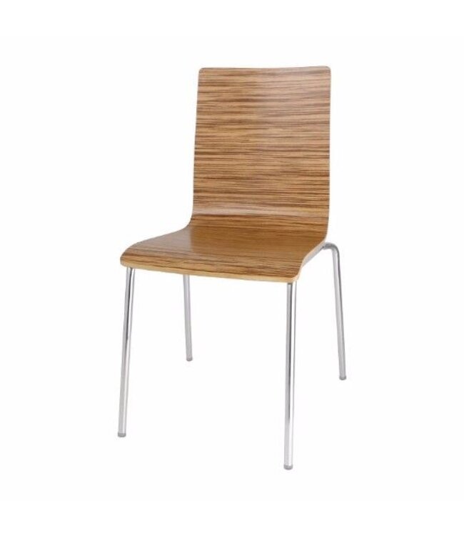 Stoel Olaf - beukenfineer - eiken - set van 4 stuks