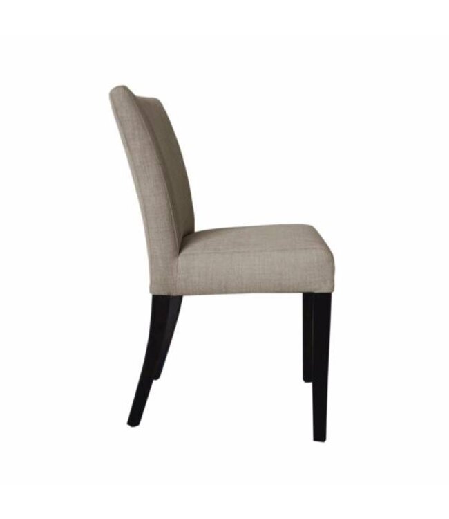 Stoel Maurits - kunstleder - beige - set van 2 stuks