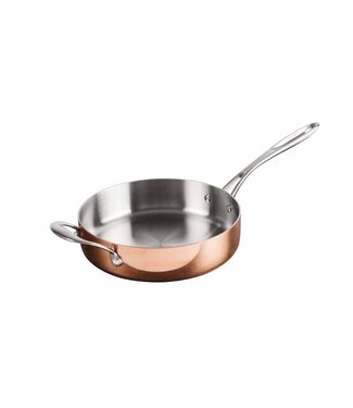 Vogue Triwall koperen sauteuse - 2,5L - Ø20cm - (H)6cm