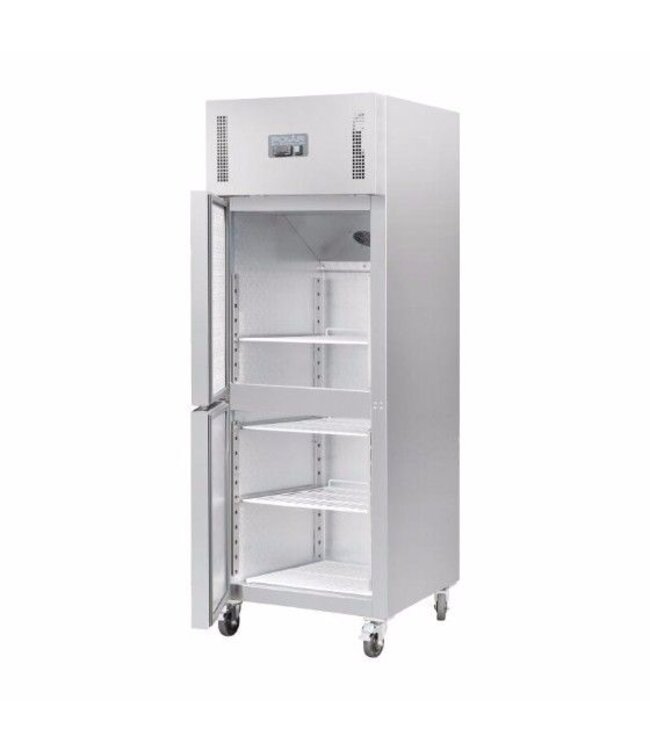 Gastro koelkast enkel | gedeelde deur | 600L | (H)201x(B)68x(D)80