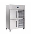 Gastro vrieskast | Dubbeldeurs | Gedeelde deuren | 2/1GN | 1200L | (H)201x134x80cm