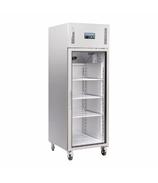 Polar Gastro koelkast glazen deur | enkel | 600L | (H)201x(B)68x(D)80