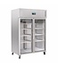 Polar Gastro koelkast glazen deur | dubbel | 1200L | (H)201x(B)134x(D)80