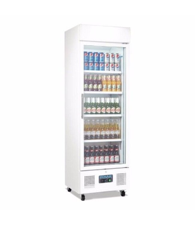 Polar Display koeling met wielen | 368L | (H)190x(B)62x(D)57